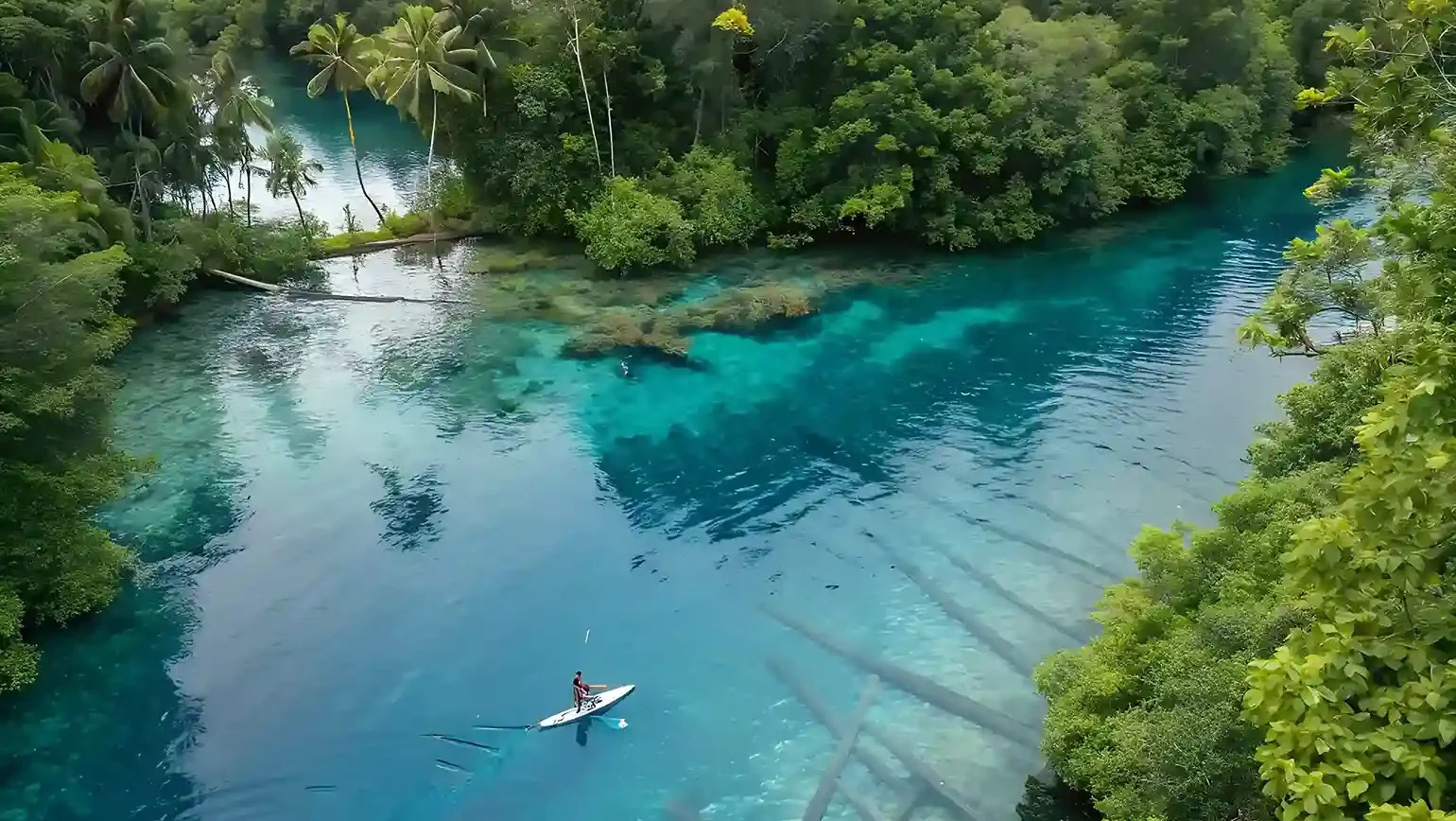 Pantai Banggai Transparan